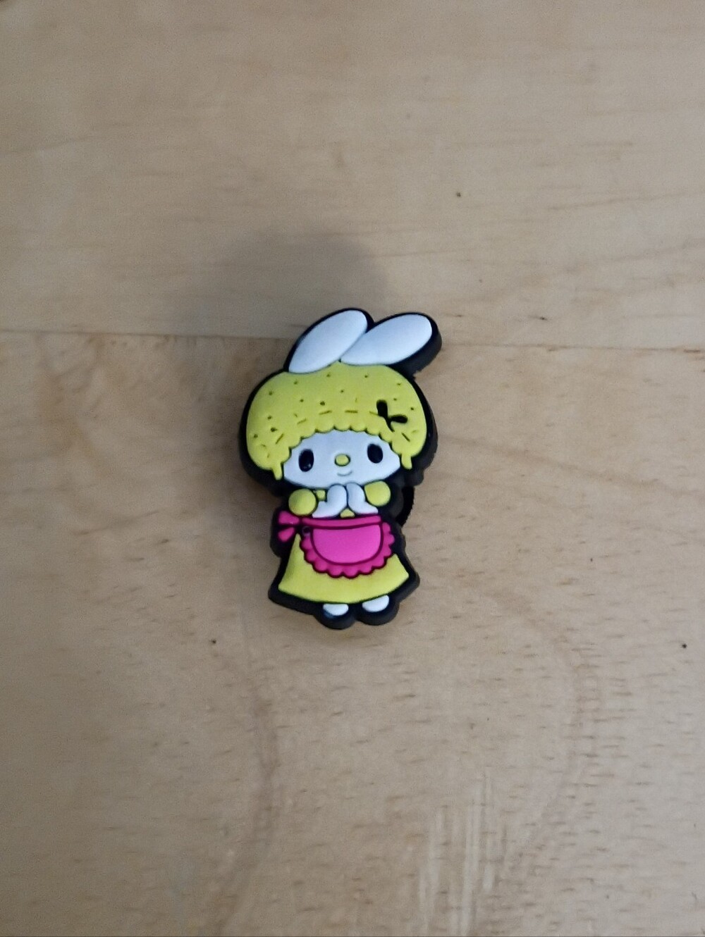 10 for $10 Jibbitz Croc Charms - Sanrio My Melody Yellow Dress & Bonnet - New